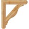 Ekena Millwork Funston Craftsman Rough Sawn Bracket, Western Red Cedar, 6"W x 38"D x 42"H BKT06X38X42FST04RWR - alternate 3